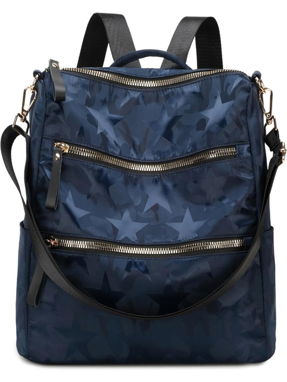 Stylish Anti-Theft Nylon Backpack Purse & Shoulder Bag for College & Travel